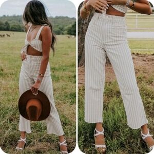 Show Me Your Mumu Wide Leg Boho Pants 30